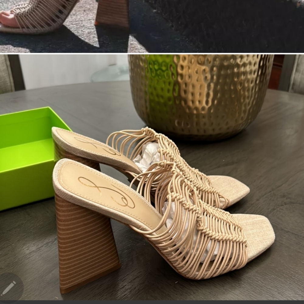 SAM EDELMAN  LAURETTE BLOCK HEEL MULE